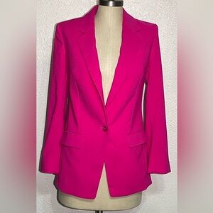 Express hot pink Women's  Blazer button up blazer size XS